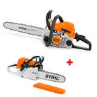 Бензопила Stihl MS 180C-ВЕ 16" + Пила игрушечная на батарейках Stihl — Фото 1